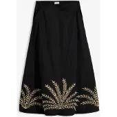 Bonprix Jupe longue à broderies