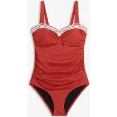 Bonprix Maillot 1 pièce sculptant, maintien léger
