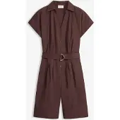 Bonprix Combishort avec ceinture à nouer