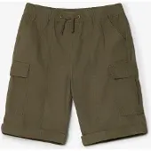 Bonprix Bermuda cargo regular 100% coton, taille élastiquée