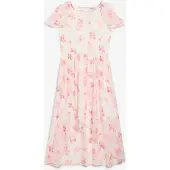 Bonprix Robe en tissu créponné