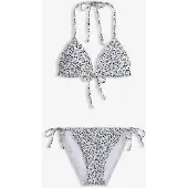 Bonprix Bikini triangle à volants (ens. 2 pces)