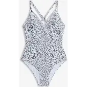 Bonprix Maillot 1 pièce à bretelles croisées