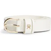 Tommy Hilfiger Ceinture 'TH Monogram' blanc