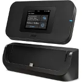 Acer Connect Enduro M4D, Wi-Fi 6 (802.11ax), double bande (2,4 GHz/5 GHz), Ethernet/LAN, 5G, noir, routeur portable