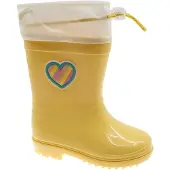 Beppi Bottes en caoutchouc jaune