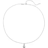 Hey Happiness Chaîne 'Anchor Sparkle' argent