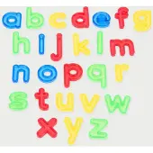 TickiT Jouets éducatifs Lettres transparentes Set de lettres minuscules
