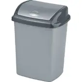 Curver Corbeille à papier 25 L Graphite