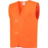 Tricorp 453012Fluororange3XL-4XL Veiligheidsvest Geen Striping (3XL, 4XL)