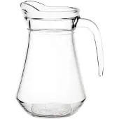 Olympia Pichet en verre, 1 litre (6 pièces)