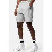 Lonsdale Pantalon gris clair / blanc