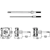 Ultraflex Câble De Gouvernail M66