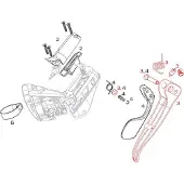 Sram Levier Hydraulic Red 22 Left