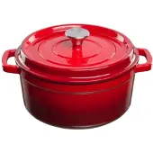 Grand Feu Pot, Poêle + casserole, Rouge