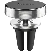 Hoco CA47 Porte-véhicule magnétique en métal, Support pour smartphone, Argent