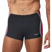 Speedo Solid Splice Swimming Boxer Noir UK 34 Homme