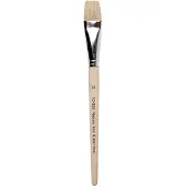 Creativ Company Brosses en bois - No. 20, manche court, 12pcs.