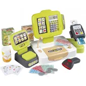 Smoby Caisse enregistreuse av. Lumière/Son - Grand - 30 Parties - - UneTaille - Jouets