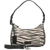 Burkely Sac bandoulière noir / blanc