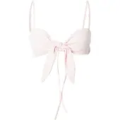 Adidas Originals Hauts de bikini sport ' SUMMER GLOW' rosé / blanc