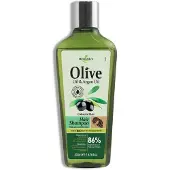 MADIS S.A. GREECE Herbolive Shampoo mit Olivenöl und Arganöl für coloriertes Haar, 200 ml