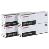 Canon C-EXV 17 Y toner (d'origine) - jaune