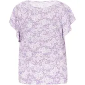 Jeona Chemisier 'Fashion Look' violet / blanc