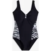 Bonprix Maillot 1 pièce à empiècements sur les côtés