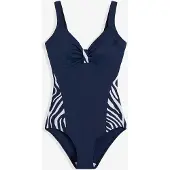 Bonprix Maillot 1 pièce à empiècements sur les côtés