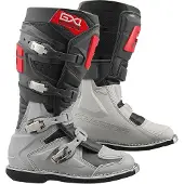 Gaerne GX-1 Goodyear, bottes ,Gris Foncé/Gris/Rouge ,46 EU