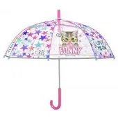 Perletti Filles, Parapluie, Cooler Kinder-Regenschirm – Kätzchen