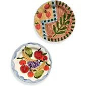 Serax Santiago de Borja Lot de 2 Assiettes de Dîner 04