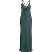 Vera Mont Robe vert foncé