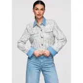 OMBRE Blazer bleu clair / marron / noir