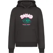 Mister tee Sweat-shirt 'Tokyo Madness' émeraude / rose / noir / blanc
