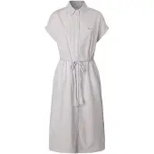 Pepe Jeans pour femme. PL953762 Robe Linda rose clair (XL), Casuel, Coton, Manche courte