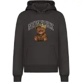 Mister tee New York Crowned Bear Hoodie Noir 3XL Homme