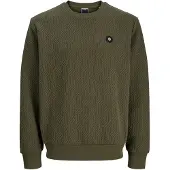Jack & Jones Plus Sweat-shirt 'JCOGEO' olive