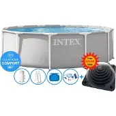 Intex Ø 366 x 99 cm Set piscine Prism Frame COMFORT – ronde