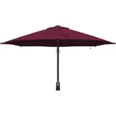 vidaXL Parasol de jardin noir 248 x 248 x 148 cm