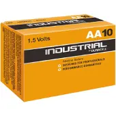 Duracell Pack de 10 piles AA / LR6 Industrial/Procell