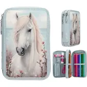 Miss Melody Pencil Case Bleu Homme
