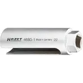 Hazet Douille "4680-1" 1/2", clé à main SW : 22 mm, longueur