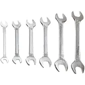 TOP Outils Jeu de clés à molette 6-32mm 12 pcs (35D257)