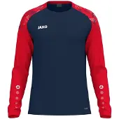 Jako T-shirt à manches longues Sonic bleu marine/rouge 128