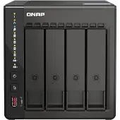 Qnap TS-453E NAS Tower Ethernet/LAN Noir J6412