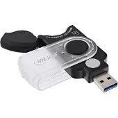 InLine - Adaptateur de carte - tout-en-un (MMC, SD, RS-MMC, MMCmobile, microSD, MMCplus, SDHC, microSDHC, SDXC, microSDXC) - USB 3.0