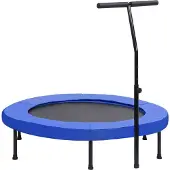 vidaXL Trampoline de fitness avec poignée et coussin de sécurité 122 cm