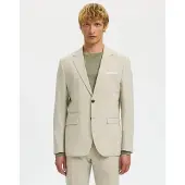 Selected Coupe Slim Blazer À Simple Boutonnage Homme Blanc 56